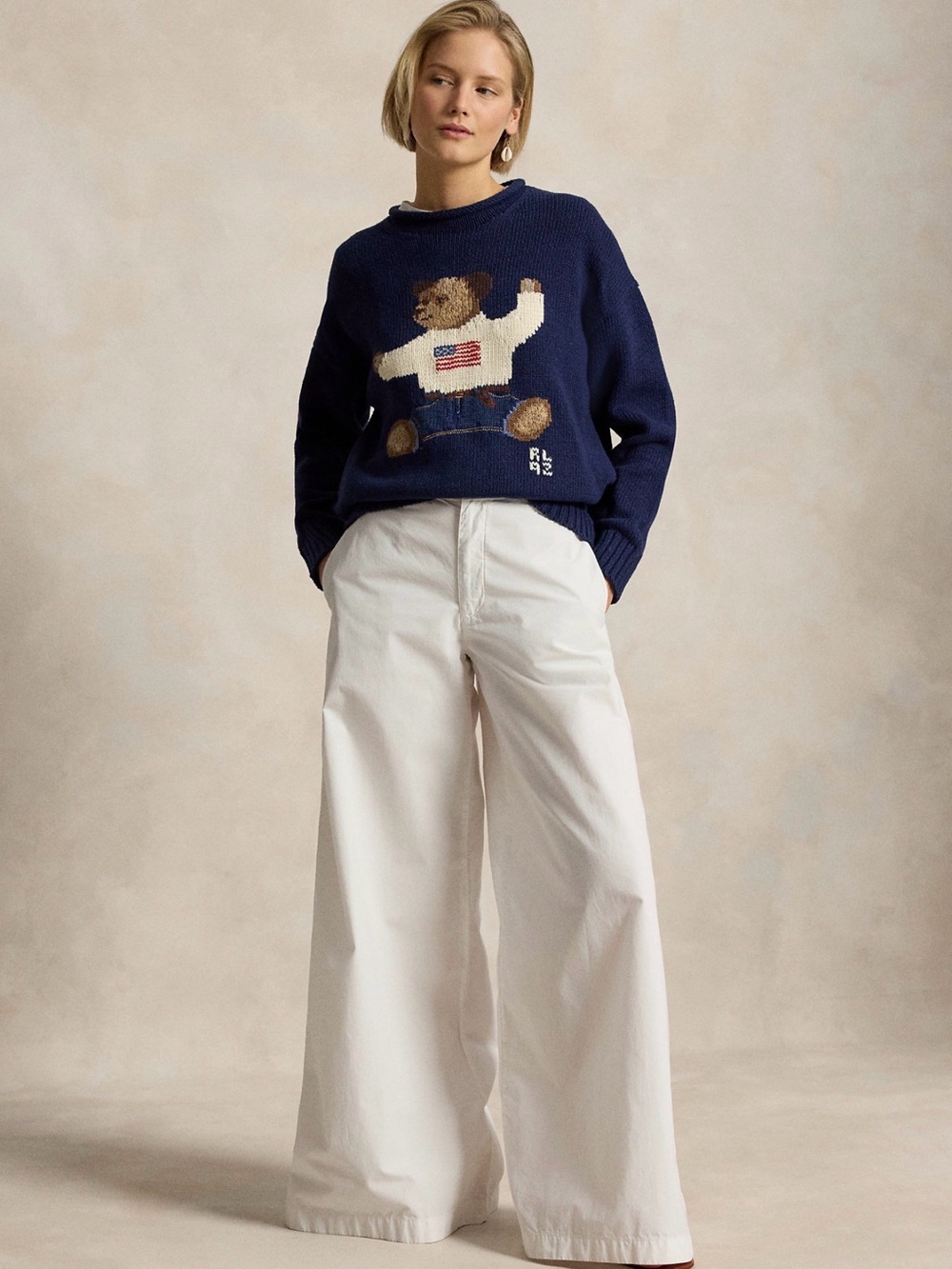 Exclusive’92 Polo by Ralph Lauren sitting bear Sweater - Picture 5 of 9